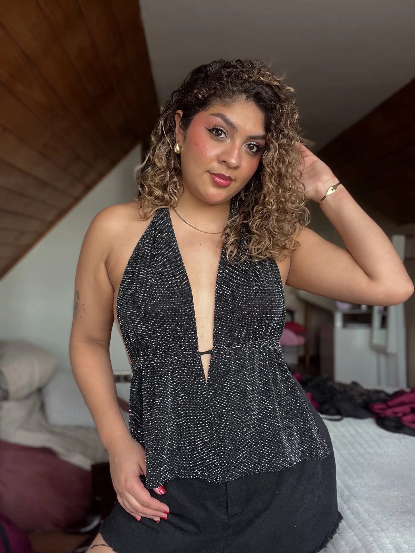 Top Emilia Brillos